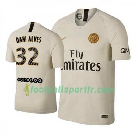Tenue Paris Saint Germain Dani Alves 32 Extérieur 2018-2019 Maillot de Foot
